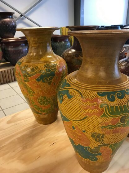 Krukke/vase Dragon Thailand